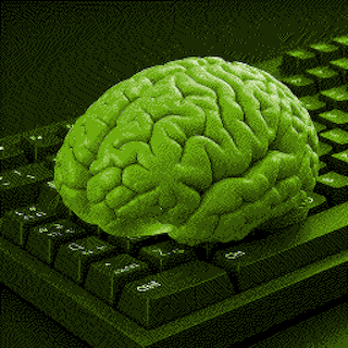 Keyboard with brain