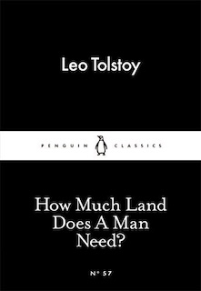 Cover of how much land does a man need by Tolstoy pinguin classics